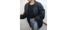 Blouson en cuir vintage