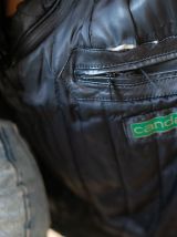 Blouson en cuir vintage