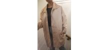 Manteau beige léger vintage 