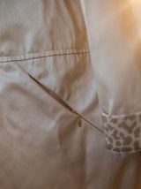 Manteau beige léger vintage 