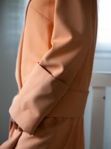 Manteau trench corail neuf