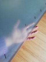 Table basse 90s Ligneroset Pascal Mourgue verre 