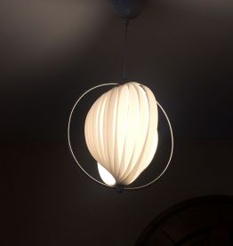 Suspension MOON de V.PANTON pour Louis POULSEN.1960
