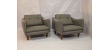 Paire de fauteuils de Michel Mortier 1960 Steiner France 196