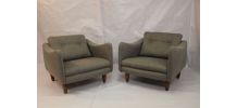 Paire de fauteuils de Michel Mortier 1960 Steiner France 196