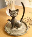 Chat en étain 