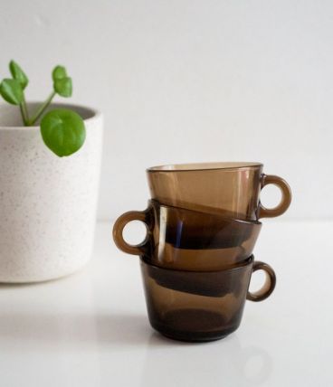 Lot de 3 tasses Vereco