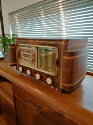 Radio vintage TSF ONDIOLA de 1952 bluetooth