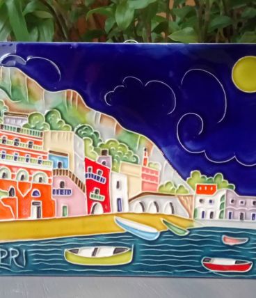 Carreau en céramique émaillée "Capri"