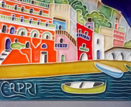 Carreau en céramique émaillée "Capri"