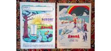 Deux Anciens protège cahiers publicitaire 
