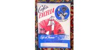 Deux anciens protège cahiers publicitaires (café)