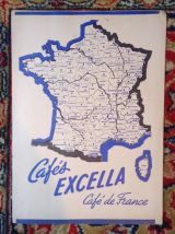Deux anciens protège cahiers publicitaires (café)