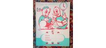 Ancien protège-cahier publicitaire " Chocolat Aiguebelle"
