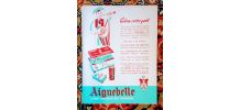 Ancien protège-cahier publicitaire " Chocolat Aiguebelle"