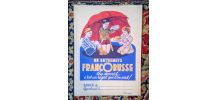 Ancien protège-cahier publicitaire 