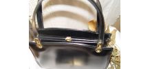 SAC à main VINTAGE années 50 et son porte monnaie assorti