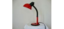 Lampe de bureau vintage rouge