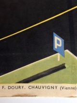 Ancienne affiche Code de la route