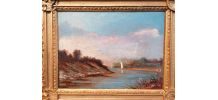tableau ancien début XX,  NICOD. A