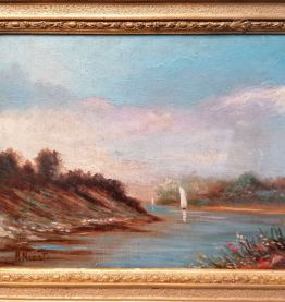 tableau ancien début XX,  NICOD. A