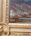 tableau ancien début XX,  NICOD. A