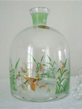 Carafe et 6 verres de Bohême années 70