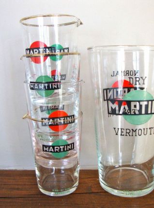Set de verres à cocktails martini