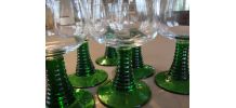 6 verres à vin d’Alsace