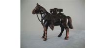 Briquet de table cheval sellé