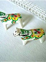 Deux petits chevaux peints