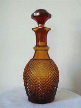 Carafe ambrée années 60
