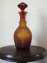 Carafe ambrée années 60