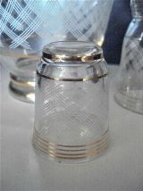 Carafe et verres à liqueur années 70