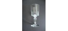 Set 6 petits verres cristal coloré