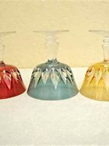 Set 6 petites coupes en cristal