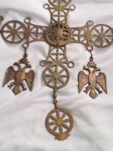 bougeoir croix orthodoxe