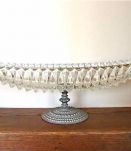 Coupe sur pied en cristal art nouveau 