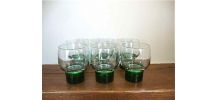 Set de 6 petits verres sur pied