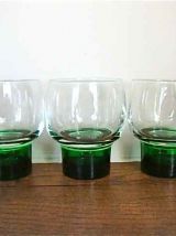 Set de 6 petits verres sur pied