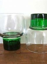Set de 6 petits verres sur pied