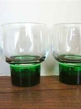 Set de 6 petits verres sur pied