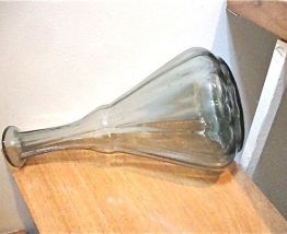 Carafe couleur bleu ombré