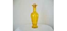 Flacon en verre jaune