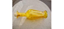 Flacon en verre jaune