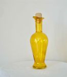 Flacon en verre jaune