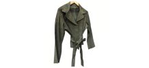 veste en daim fin, souple