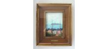 Tableau bord de mer années 50