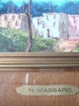 Tableau bord de mer années 50