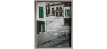 Tableau ancien village italien